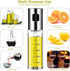 2 Pack Oil Sprayer for Cooking, Olive Oil Sprayer Mister for Air Fryer Kitchen Glass Bottle Versatile Spray Oil Dispenser Refillable Vinegar Sprit...