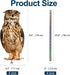 Fake Owls to Keep Birds Away, Bird Scare Device, Bird Scarer, Cardboard Hanging Reflectors, Flat Paper Garden Owls Scare Pigeons Woodpeckers Roden...