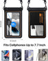 Diaclara Waterproof Phone Pouch, IP68 Floating Waterproof Phone Case with Lanyard for iPhone 15 Pro Max 14 Galaxy S24 Ultra, Underwater Screen Tou...