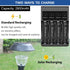 Rechargeable AA Batteries, Double A Battery for Long-Lasting Power, All-Purpose Pre-Charged AA Rechargeable Batteries for Household and Business D...