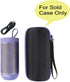 co2CREA Hard Travel Case Replacement for COMISO X26 Waterproof Bluetooth Speakers Outdoor Wireless Portable Speaker,Black Case + Inside Lavender.....