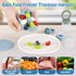 Silicone Baby Fruit Food Feeder & Breastmilk Popsicle Molds Set, Baby Food Freezer Tray for Cooling Teething Relief, Baby Food Feeder for Safe Inf...