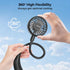 AMACOOL Neck Fan Battery Operated Neckband Fan Hand-Free Wearable Personal Fan for Hot Flashes Home Office Travel Outdoor Sports (Black)...