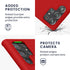 kwmobile Case Compatible with Samsung Galaxy S22 Ultra Case - TPU Silicone Phone Cover with Soft Finish - Classic Red...