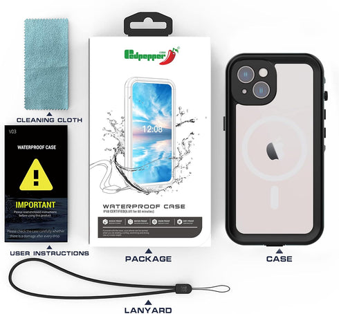 Samsung Galaxy A54 5G Waterproof Case, Outdoor Sports IP68 Waterproof Dustproof Snowproof Underwater Full Body Case with Screen Protector Shockpro...