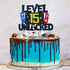 Level 15 Unlocked Video Game Cake Topper - Level 15 Unlocked Awesome 2007 Boy's Birthday Cake Topper - Video Game 15th Birthday Cake Decorations...