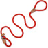 Mile High Life Slip Leads for Dogs | Heavy Duty Dog Training Leash | 5 Feet No Pull Slip Leashes w Leather Tip | Red Rope Lead for Dogs Outside...