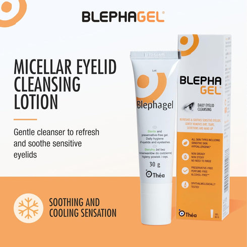 Blephagel Preservative Free Gel, 30 g...