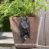 Helloween Bat Statue Garden Decor Plant Pot Hugger Resin Flower Pot and Vase Hugger Planter Pot Hanger Hanging Bat Figurines Lawn Sculptures Outdo...