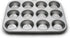 Fox Run Muffin and Cupcake Pan, 12 Standard Cup, Stainless Steel...