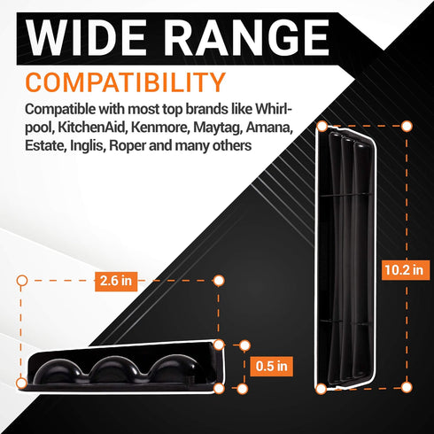 BlueStars 2206670B Refrigerator Dispenser Grille - Compatible with Whirlpool & Kenmore Models - Replaces WP2206670B W10171993 W10189532 WP2206670B...