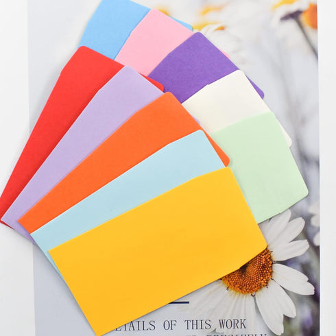 VANRA 150 PCS Coin Envelopes #1 Seed Envelopes Colorful Small Parts Envelope Tiny Cards Storage Packets with Gummed Flap for Mini Parts Stamps Col...