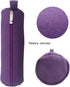 Enyuwlcm Heavy Canvas Stationery Stylish Simple Pencil Bag and Durable Compact Zipper Pencil Case Pouch 1 Pack Purple...