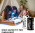 2pack D Batteries-DCell Batteries Rechargeable Lithium ion,1.5V 10000mWh Size D Battery for All Purpose with USB Charging Cord...
