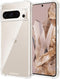 KIOMY Case for Google Pixel 8 Pro, Airbag Corners Shockproof Bumper Protective Phone Cover, Hybrid Design Hard PC Back with Flexible TPU Frame, Cl...