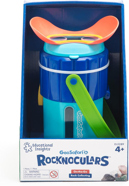 Educational Insights GeoSafari® Jr. Rocknoculars™ - Rock Microscope for Kids Ages 4+, Educational Science Kits for Toddlers, Easter Basket Stuffer...