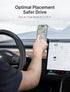 JSAUX Tesla Phone Mount, for MagSafe Phone Holder Stand ?Screen-Locked with Base?, Only Compatible with Tesla New Model 3 2023/Y/S/X, Fits for All...