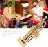 Trumpet Model Brass Miniature Trumpet Mini Musical Instrument Dollhouse Model Christmas Ornament...