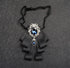 Topz bow brooch for men christmas tie adjustable band necktie rhinestone bowties men for wedding party ceremony...
