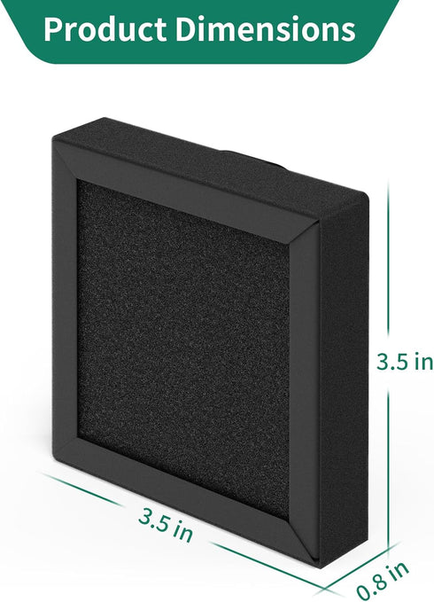 3-Pack SY901 True HEPA Replacement Filter Compatible with Muliap SY901 Purifier, 3-in-1 Filtration Filter...
