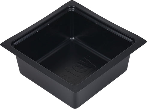 Oatey 34080 Bottom I.D. 11-1/2-Inch x 11-1/2-Inch Tub Box for Slab Construction Top I.D. 13-Inch x 13-Inch/Depth 6 1/2-Inch , Black...
