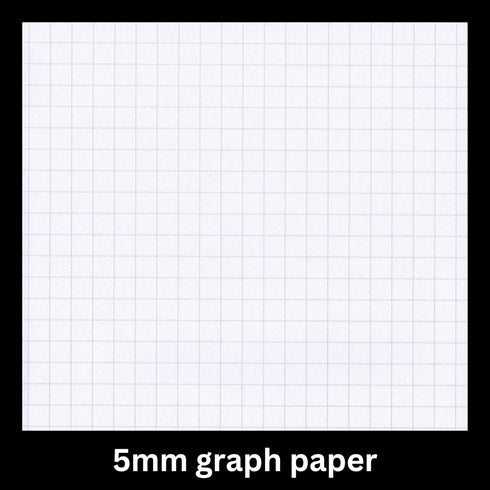 RICCO BELLO Graph Grid Travelers Journal Refill, 8.25 x 4.25 inches (Set of 3)...