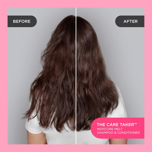 Cake Beauty Moisturizing Shampoo, The Care Taker – Hydrates and Replenishes Dry Hair – With Coconut Water, Hyaluronic Acid & Shea Butter - For All...