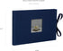 Kolo Noci Small 4x6 Photo Album, Holds 24 Photos, Ideal for Weddings and Baby Books, Navy...