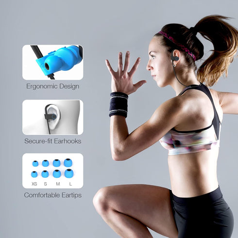 Boean Wireless Earbuds, Bluetooth Headphones 5.3, Wireless Headphones with 16Hrs Playtime IPX7 Waterproof in-Ear Earphones, Deep Bass Stereo Earbu...