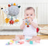 Baby Car Seat Toys for Babies 0-6 Months Musical Learning Toddler Stroller Toys 6 to 12 Months Sensory Developmental Crib Toys Hanging with Infant...