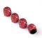 JUSTTOP 4 Pack Handmade Crystal Rhinestone Car Tire Valve Stem Caps, Universal Fit for Cars, Trucks, Motorbikes - Red...