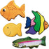 Ann Clark 4-Pc. Fish Cookie Cutters - Cute Goldfish & Angel Fish Shapes, Made in the USA...