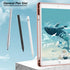 iPad 9th Generation Case 2021/iPad 8th Generation Case 2020 10.2 Inch with Pencil Holder, iPad 7th Gen 2019 Case with Soft Baby Skin Silicone Back...