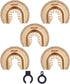 Oscillating Tool Blades, HEMUNC 5pcs Universal Semicircle Carbide Oscillating Multitool Saw Blades Accessories kit Compatible with Dewalt Dremel R...