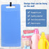 MZD Plastic Rectangle Washboard Washing Clothes Board 50cm Long (Blue)...