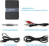 TROND Bluetooth 5.0 Transmitter Receiver, Bluetooth Adapter for TV, 2-in-1 Wireless Audio Transmitter for PC MP3 Gym Airplane, Bluetooth Receiver ...