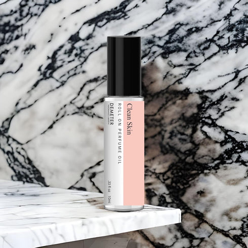 DEMETER Clean Skin Roll On Perfume Oil, 0.33 Oz, Long-Lasting...