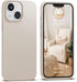 IceSword iPhone 14 Plus Case Stone (2022), Liquid Silicone Case Phone Cover Slim Protective, Soft Anti-Scratch Microfiber Lining, Light Beige Tan ...