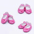 6 Pairs 18 inch Doll Shoes Hot Pink Set Boots Slippers Sandal Fits for American Dolls Shoes for 18 inch Dolls Accessories...