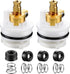 2 Pack Shower Cartridge Repair Kit Compatible with Delta Rp1991, Replacement Stem Unit Fits 1600 Series Single Handle Tub Shower Valves Includes R...