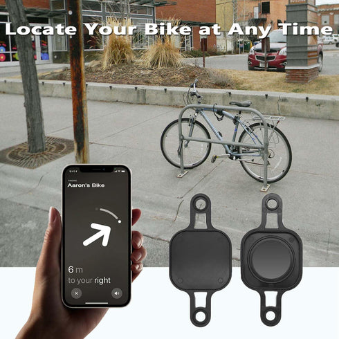 Thinvik Bike Mount for Hidden AirTag - Anti Theft Waterproof Kettle Holder - GPS Bike Tracker Protector...