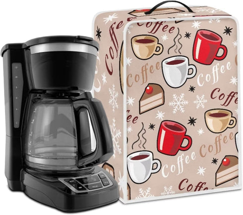 Coffee Cup Coffee Machine Covers Dust Resistant Protective Covers for Coffee Makers Blender Mixer Juice Machine Dust Proof Washable Covers...