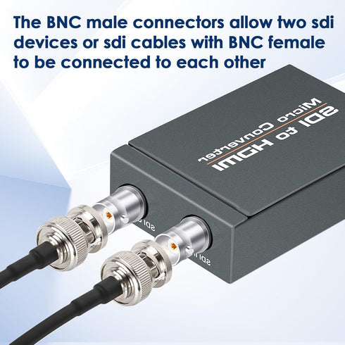 XRDS -RF SDI Cable 25ft, Flexible 3G/6G HD-SDI Cable, 75 Ohm RG179 Extension Cable with Heavy Duty BNC to BNC Male Connector for Surveillance Came...
