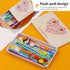 FTEVEN 36pcs Big Eye Blunt Needles, Plastic Big Eye Needles, Yarn Needles, Big Eye Bent Tapestry Needles with Colorful Plastic Knitting Stitch Mar...