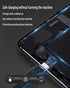 100W Multi 3 in 2 Fast Charging Cable 10FT, Black Long Nylon Braided,3 in 2 USB A/C to USB-C Lightnning Micro Connectors for iPhone 15/15 plus,Sam...