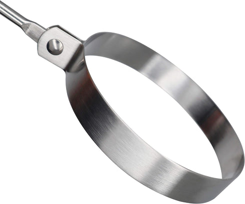 Excelity 4 Sets Stainless Steel Fried Egg Shaper Poachers Pancake Ring Mold for Kitchen Cooking Breakfasts Tools...