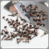 100 PCS Mini Brads Fasteners - Mini Round Head Metal Paper Fasteners for DIY Craft - Bronze(8mm*17mm)...