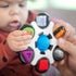 Baby Einstein Curiosity Clutch Fidget Sensory Toy and Pop It Rattle, BPA Free Infant Teether, Age 3 Months+, Multicolored...