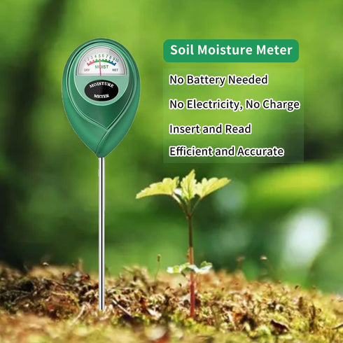 Soil Moisture Meter, 2 Pack Long Probe Soil Moisture Monitor for House Plants, Soil Hygrometer Moisture Sensor for Indoor & Outdoor, Garden, Farm,...