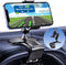 360 Degree Rotation Dashboard Cell Phone Holder for Car Clip Mount Stand Suitable for 4 to 7 inch Smartphones (Black)......